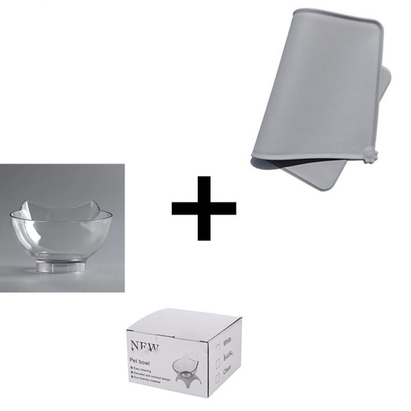 Waterproof Pet Mat for Dogs and Cats Pure Color Silicone Pet Food Mat