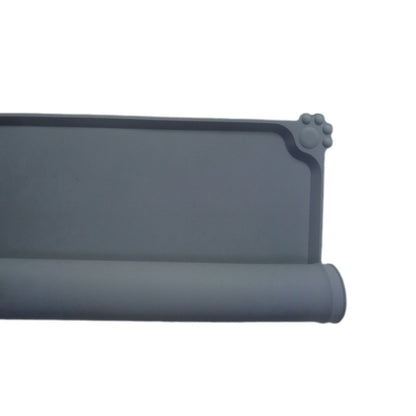 Waterproof Pet Mat for Dogs and Cats Pure Color Silicone Pet Food Mat