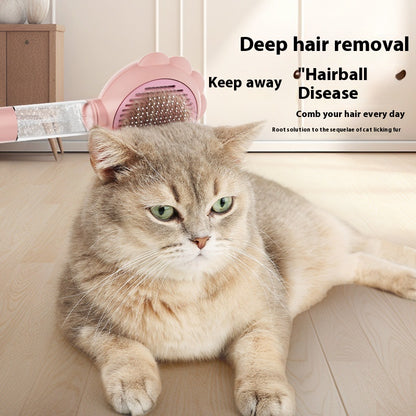 2 in 1 Self Cleaning Dog Brush Comb with Spray Pets Grooming Hair Remover Combs Brush Floating Hair Pet Grooming Brush Pet Products